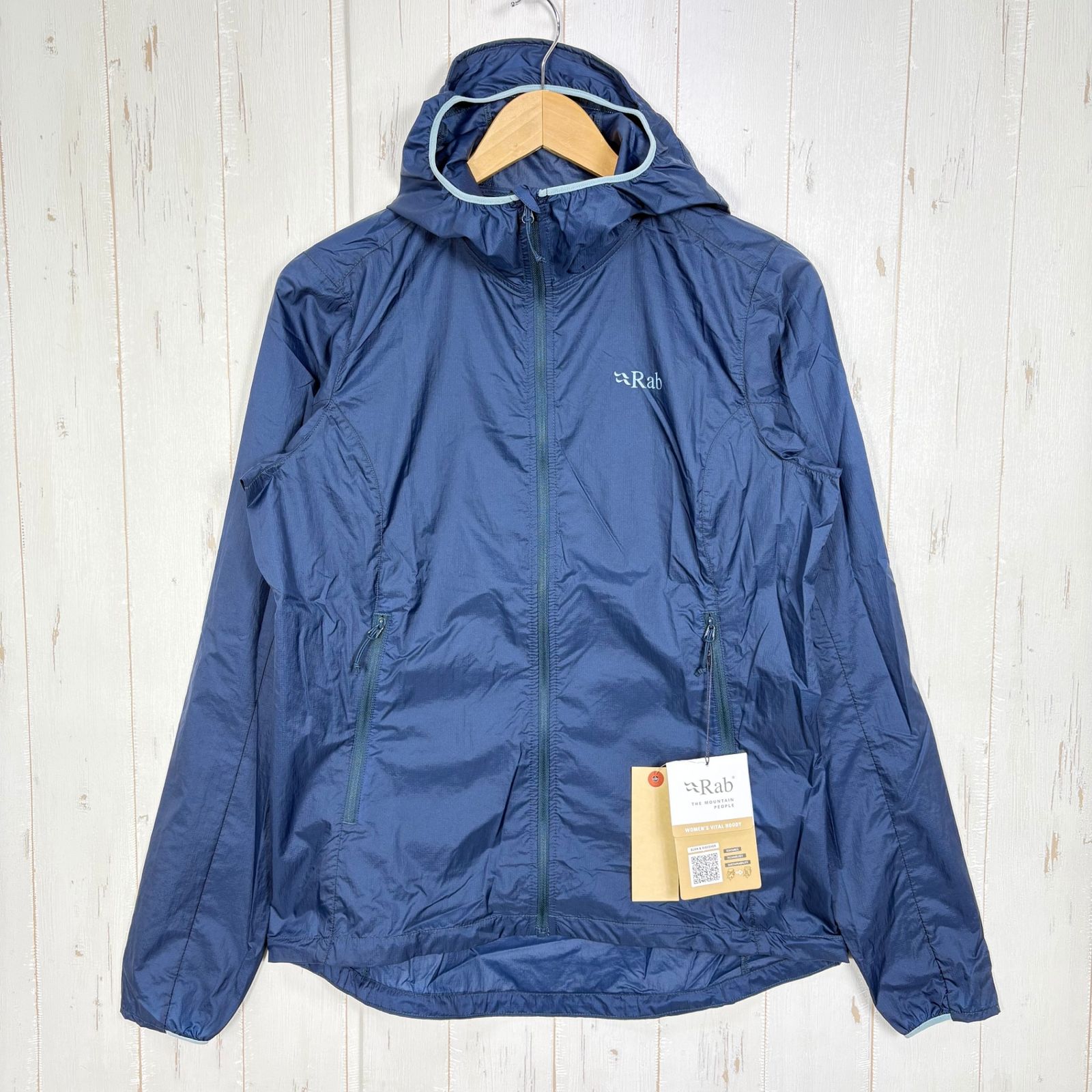 【Women's S ブルー系】 Rab ( ラブ ) バイタル フーディ Vital Hoody QWS-50 Tempest Blue z00058293 Tempest Blue ウィンドシェル アウター ジ ✉️Women's S ブルー系 Rab ( ラブ ) バイタル フーディ Vital Hoody