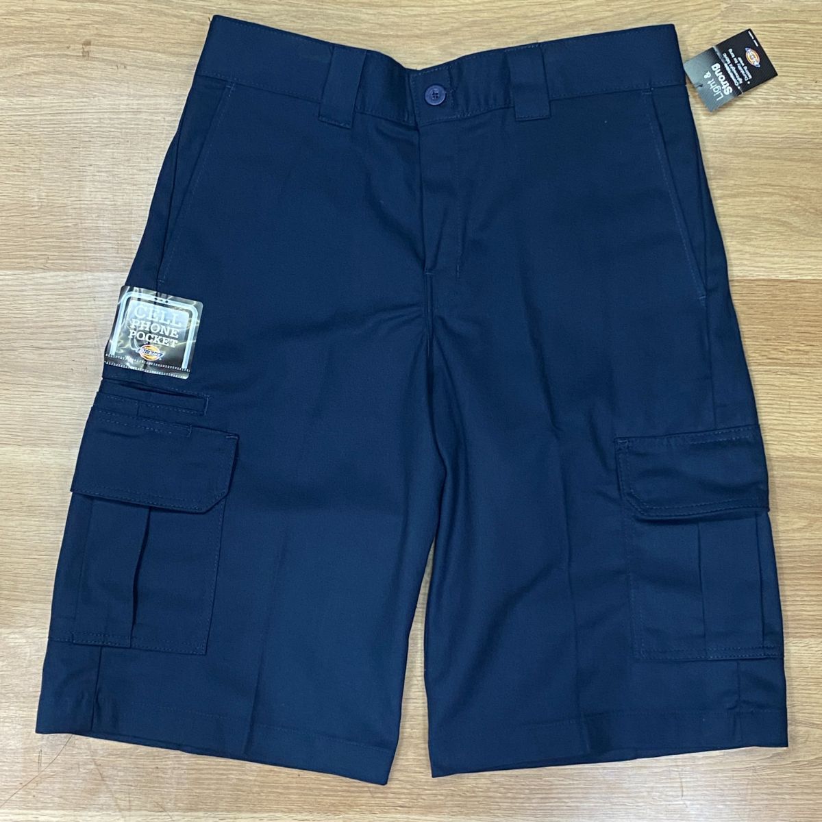 米国仕様 Dickies ディッキーズ 557 FLEX Cargo Shorts リラックスフィット カーゴショート 濃紺 (SJNS12)