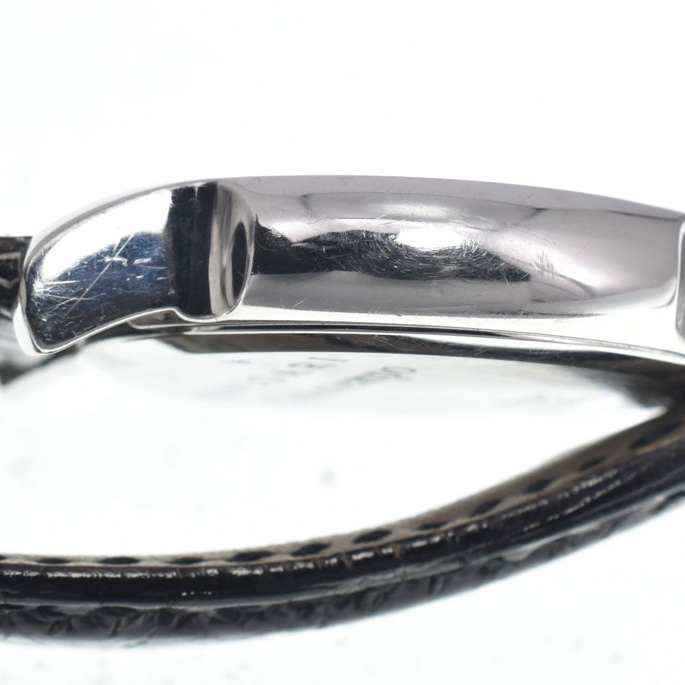 ブルガリ BVLGARI ST29S ソロテンポ ブラック/シルバー クォーツ レディース 良品 袋付き 腕時計 I#147802
