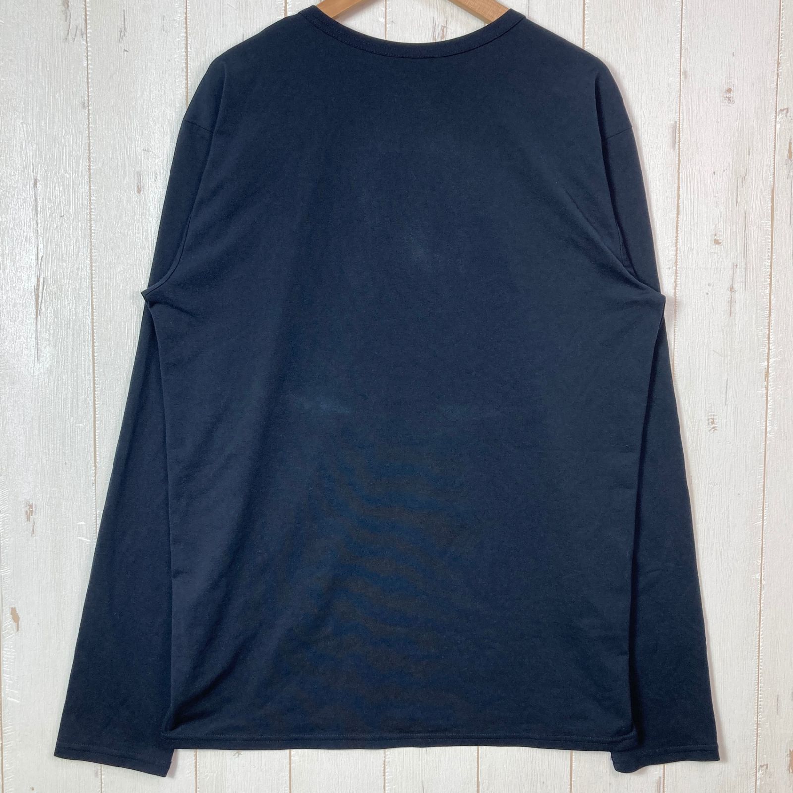 Answer4 刺繍うさぎ Long Sleeve Tshirt 【Black】 ✉️Men's M ブラック系 Answer4 ( アンサーフォー ) 刺繍ウサギ Long