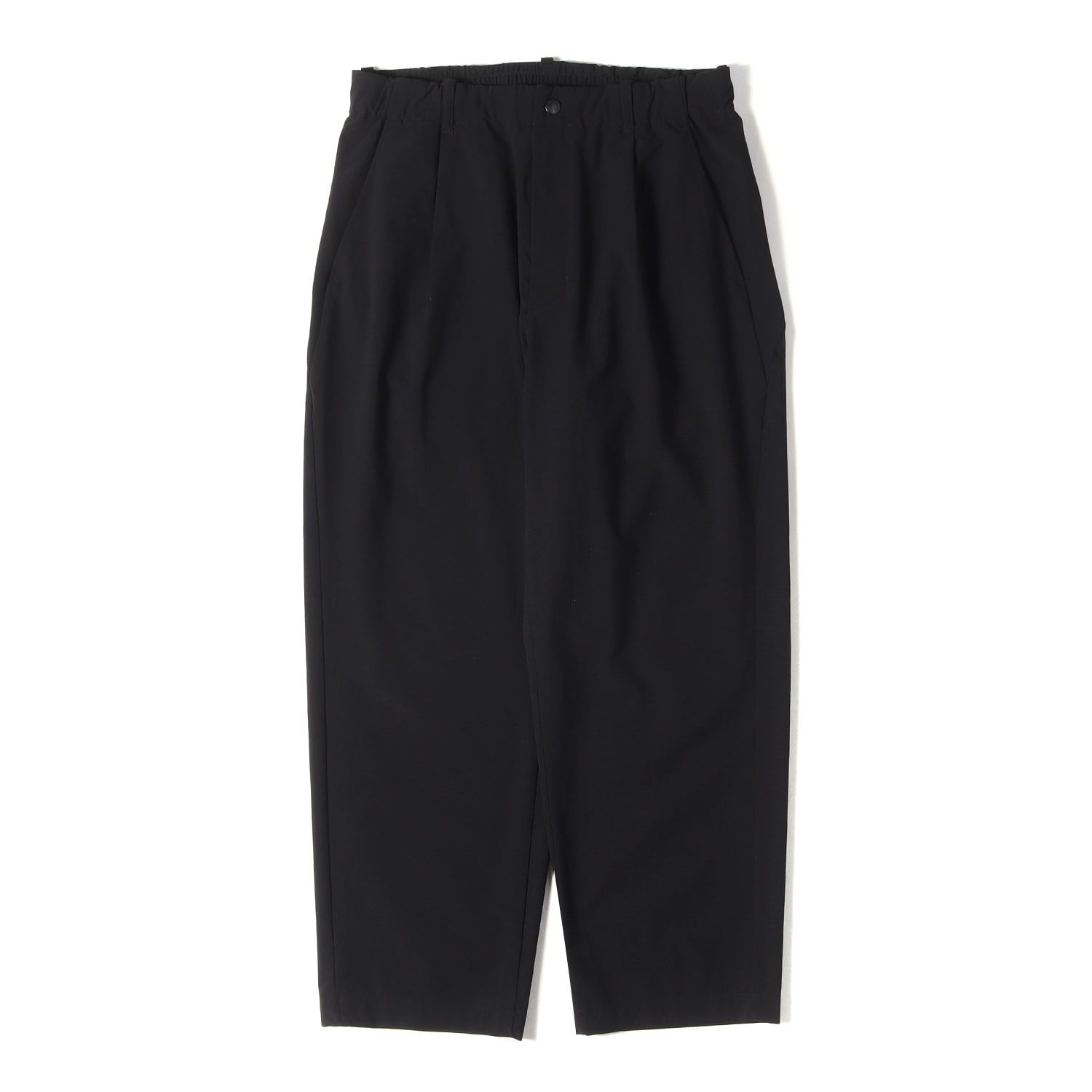 GOLDWIN ゴールドウイン パンツ ブラック 黒 サイズ:1 | 23SS ワンタック テーパード ライト パンツ (One Tuck Tapered Light Pants) | ボトムス ズボン【メンズ】【中古】
