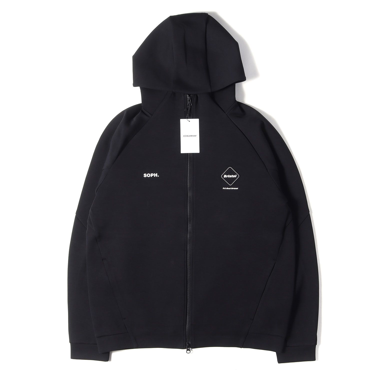 新品】F.C.Real Bristol エフシーレアルブリストル パーカー ブラック