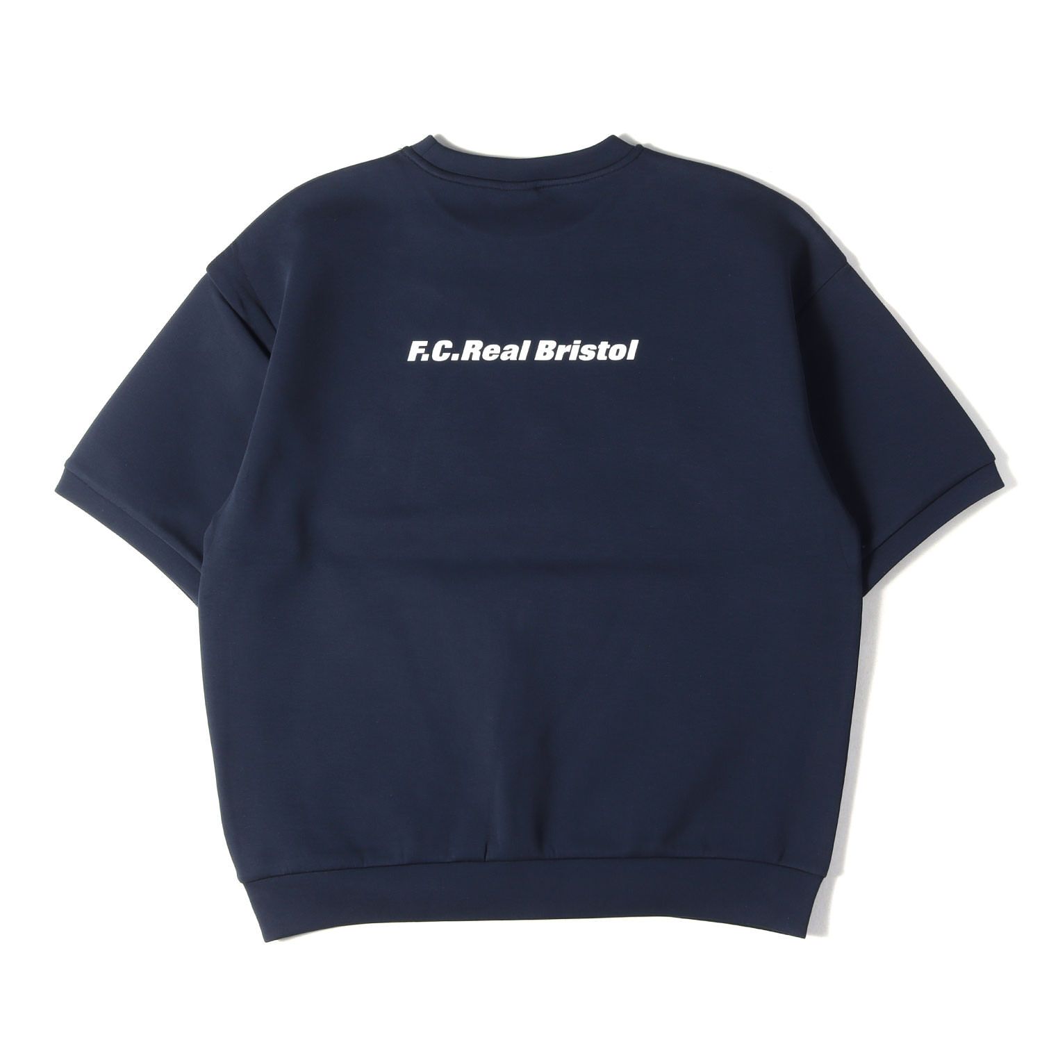 Bristol フリース　スウェット ネイビー/アイボリー Lサイズ 新品】F.C.Real Bristol エフシーレアルブリストル スウェット