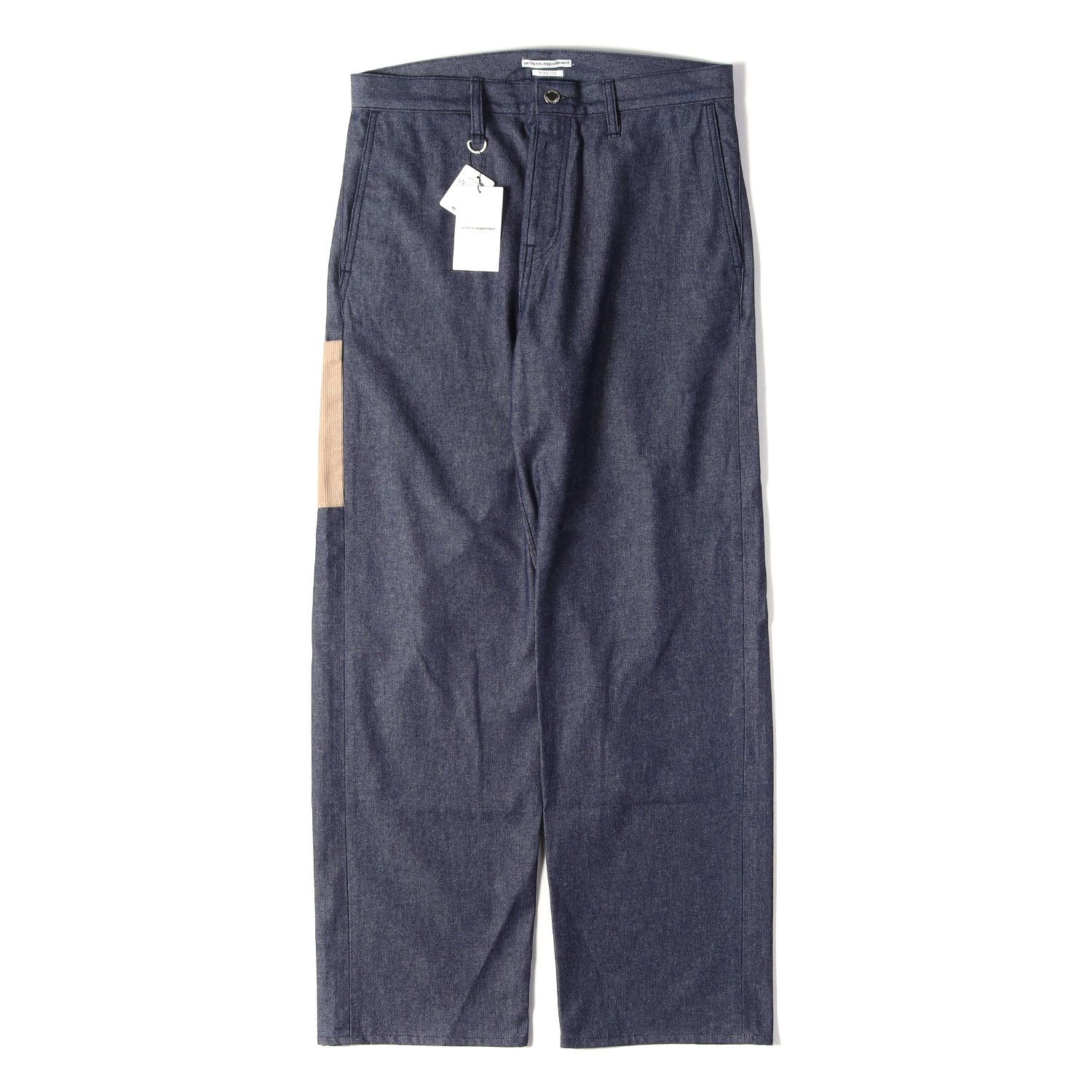 【新品】UNIFORM EXPERIMENT ユニフォームエクスペリメント パンツ インディゴ サイズ:2 | 26SS コーデュロイポケット デニム ペインターパンツ(DENIM PAINTER PANTS) | ボトムス ジーンズ ジーパン 【メンズ】 新品】UNIFORM EXPERIMENT ユニフォームエクスペリメント パンツ