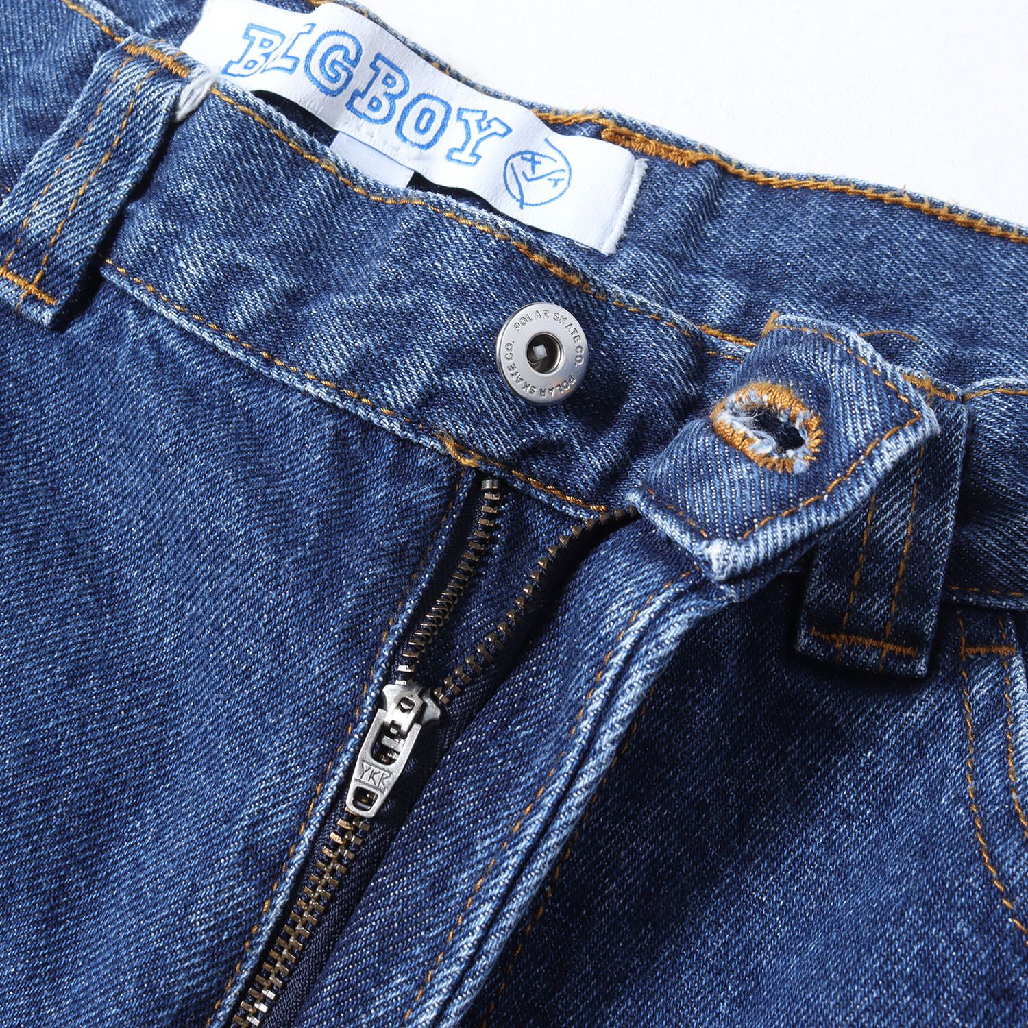 美品】POLAR SKATE CO ポーラー スケート パンツ インディゴ サイズ:L 