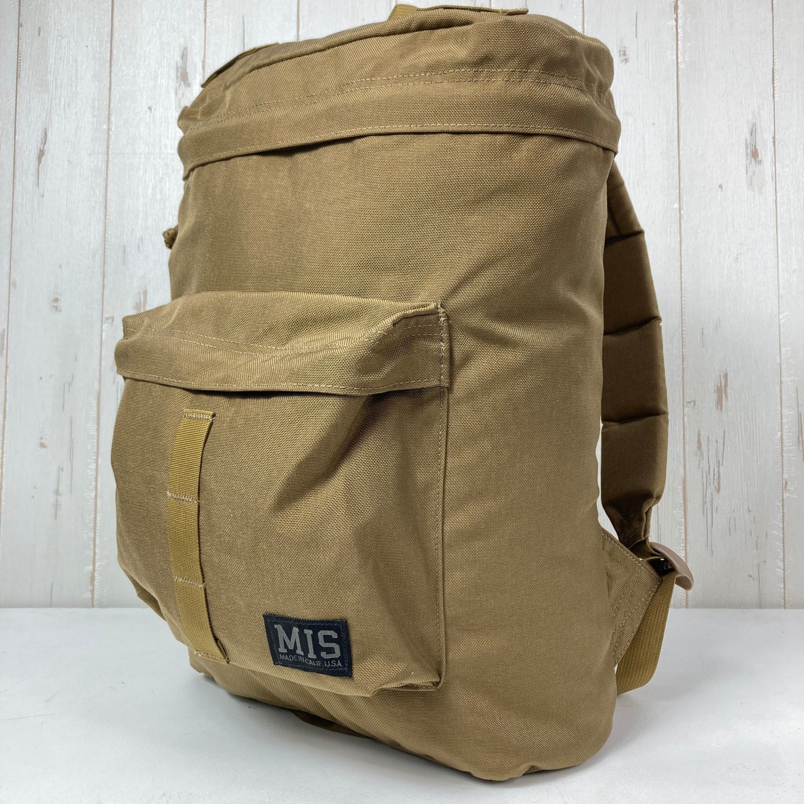 【OneSize ベージュ系】 MIS ( Make It Simple ) タクティカル バックパック 18L Tactical Backpack 18 Coyote アメリカ製 ナイロン バッグ ストレージ アウトドア ️OneSize ベージュ系 MIS ( Make It Simple