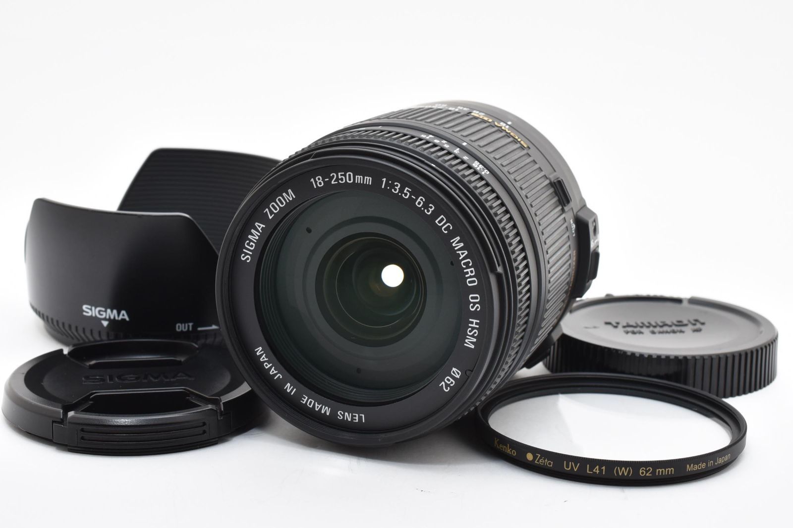 【中古】(シグマ) SIGMA 18-250/3.5-6.3 DC マクロ OS HSM[キャノンEF用] シグマ（SIGMA） 中古 1年保証 美品 SIGMA 18-250mm F3.5-6.3 DC