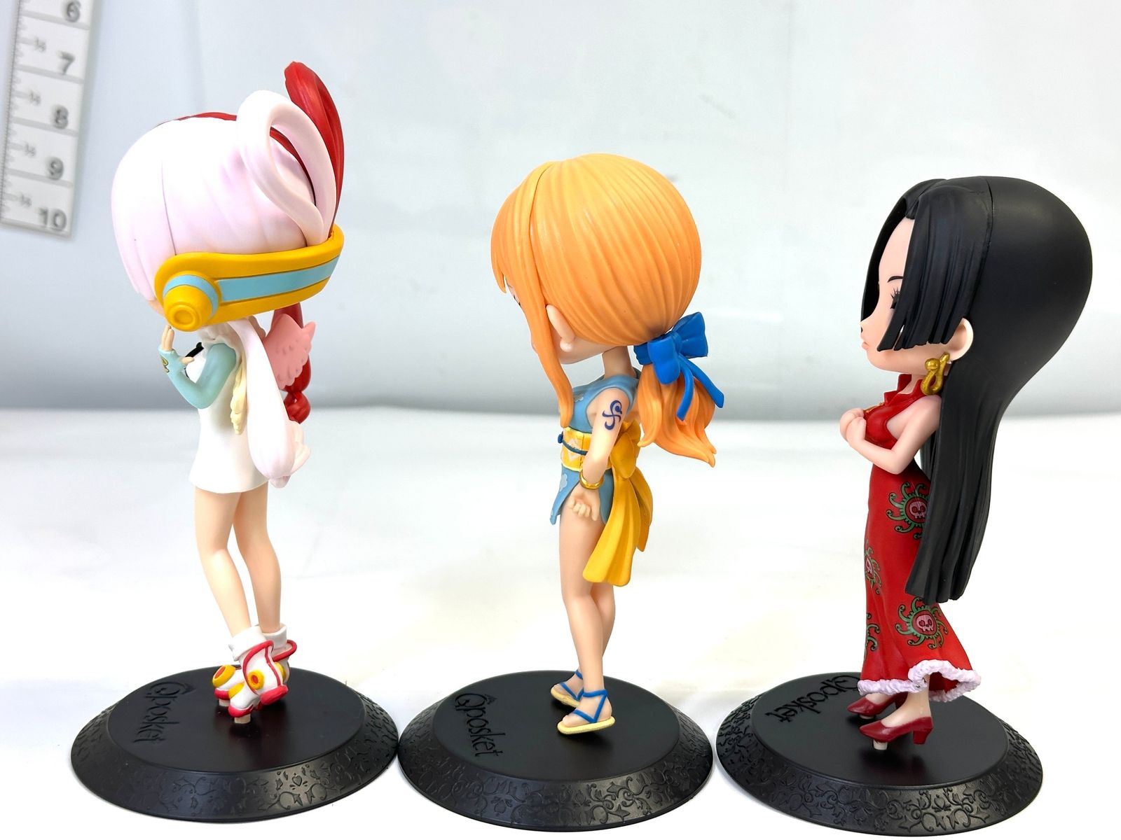 現状品 ONE PIECE ワンピース Q posket フィギュア 3点セット ウタ お