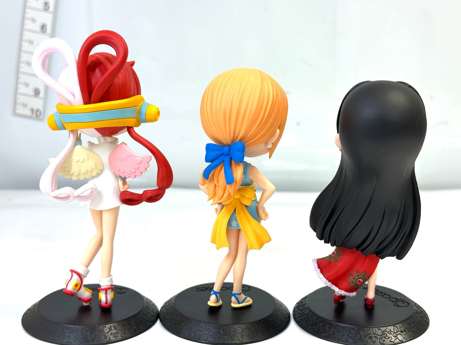 現状品 ONE PIECE ワンピース Q posket フィギュア 3点セット ウタ お