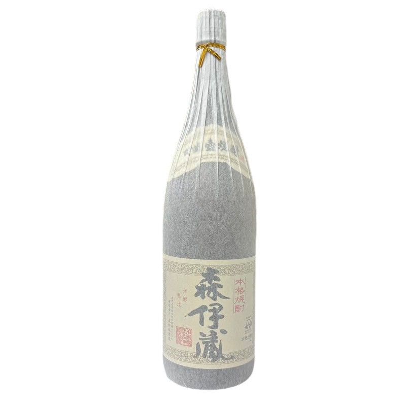 焼酎 森伊蔵 1800ml 25度 森伊蔵酒造 和紙破れあり 【新品未開栓品