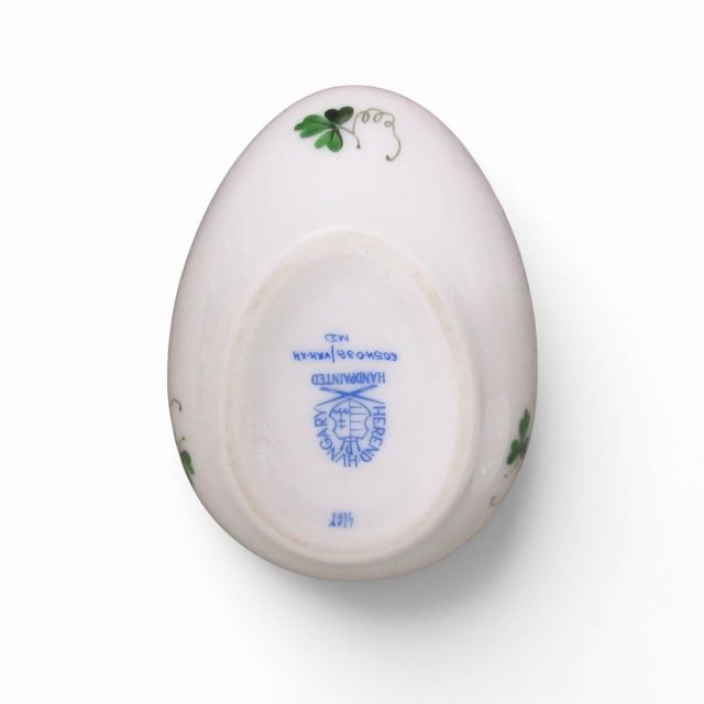 キッチン・食器 美品 ヘレンド Herend 卵形小物入れ ボンボン入れ