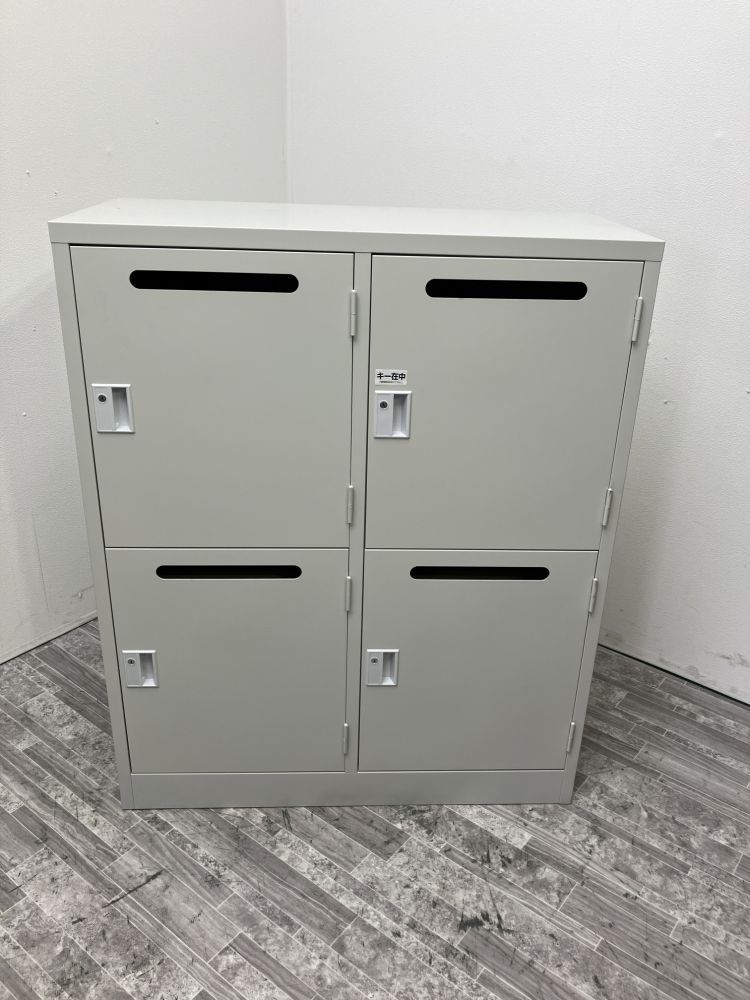 【アウトレット品】ジョインテックス 4人用パーソナルロッカー PL22-WH ホワイト 28,125円