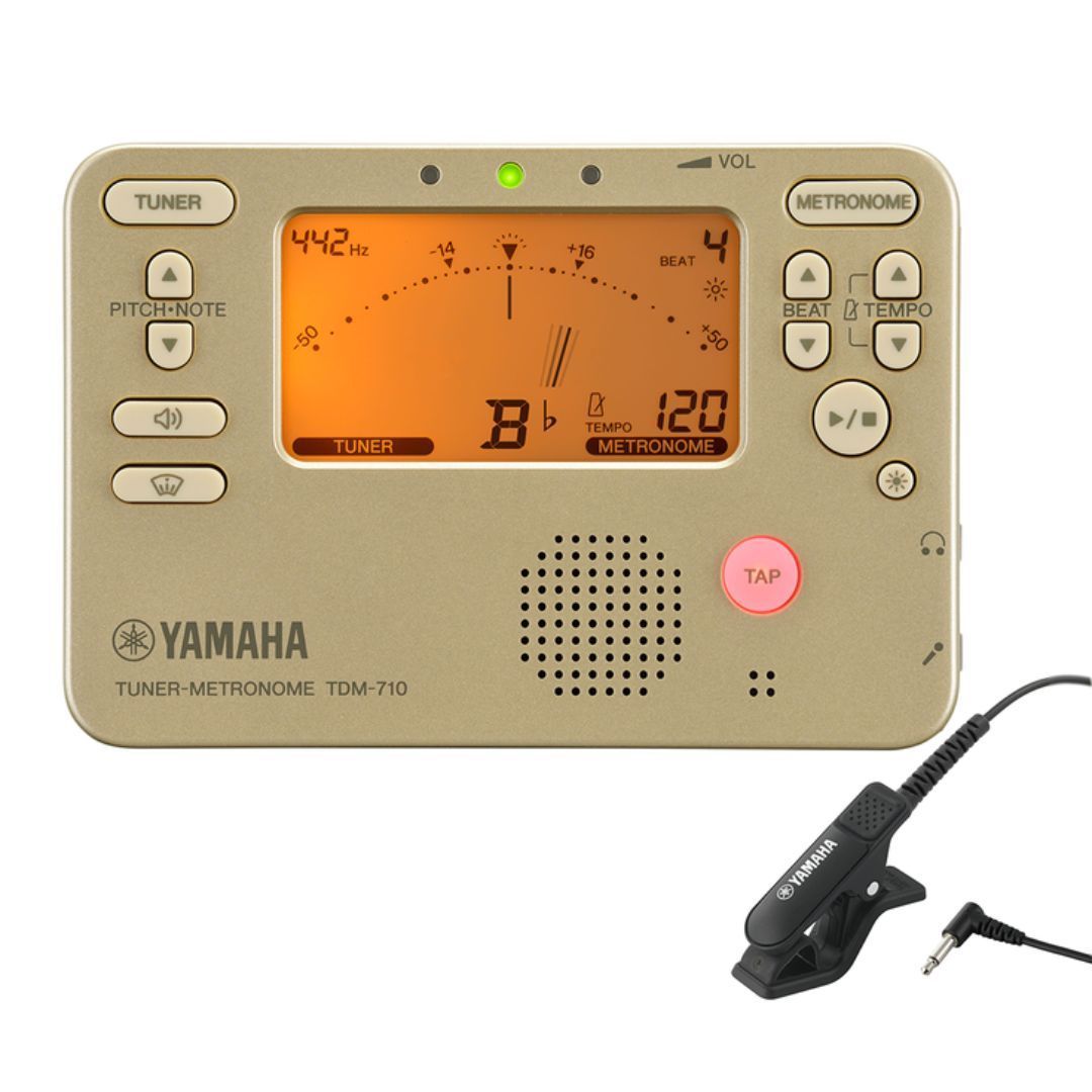チューナーメトロノーム(マイク付き) ヤマハ TDM710GLM 新品 YAMAHA