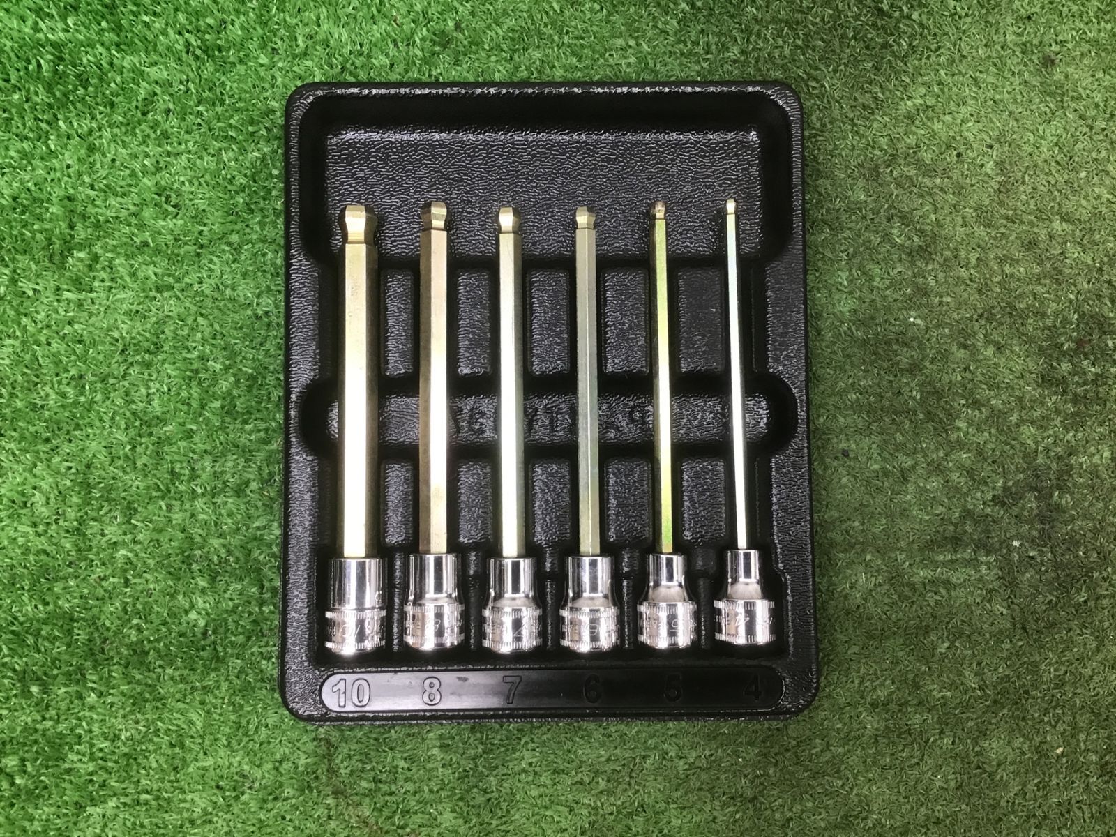 【中古動作品】Snap-Onスナップオン3/8ロングボールヘックスソケット6本セット206E FABLM◆アクトツール富山店◆BRコン