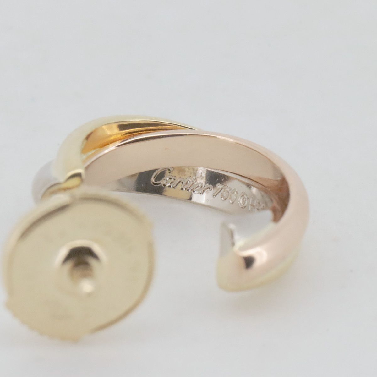 カルティエ トリニティーピアス K18YG/K18WG/K18PG(18金 イエロー 