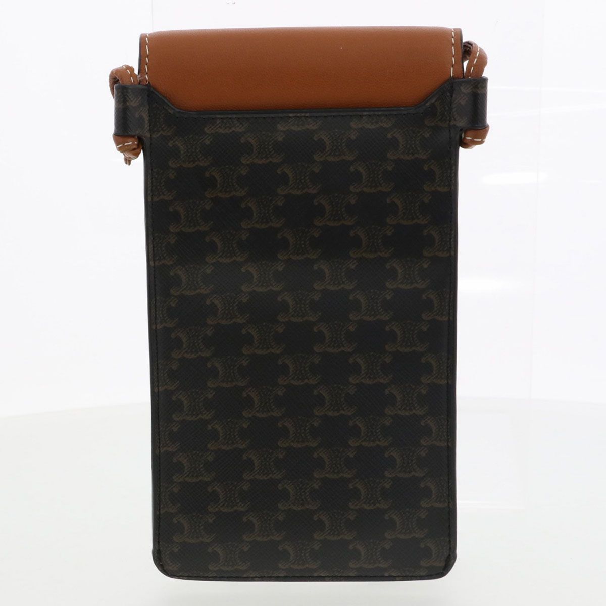 CELINE セリーヌ フラップ付き モバイルポーチ 携帯ケース 10G332
