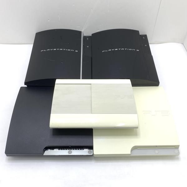 【中古】本体S）【ジャンク】SONY PS3×5台 CECH A00 B00 2500A 3000A 4200B 動作未保証品[95][240095310339]