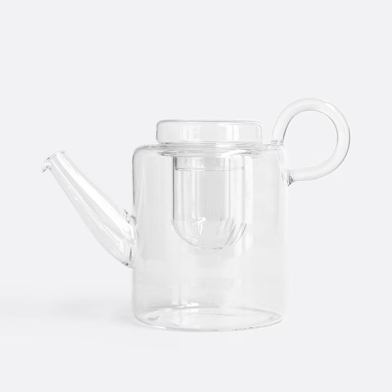【新品】【1点販売】ICHENDORF MILANO[イッケンドルフ ミラノ]PIUMA Tall Tea Pot with filter ピウマ ガラス ティーポット 3点セット トール[ティーポット フィルター 500ml 紅茶 ハーブティー おしゃれ]