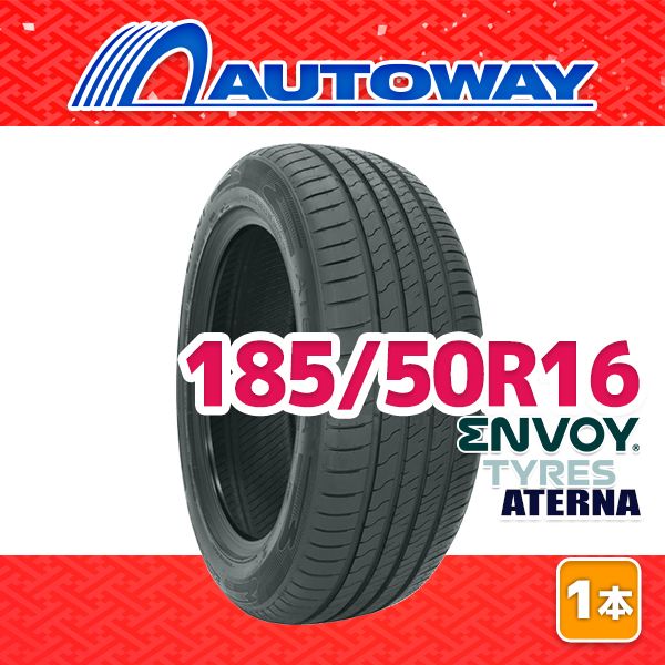 【AUTOWAY】 新品 185/50R16 サマータイヤ ENVOY ATERNA 16インチ １本売り 夏タイヤ オートウェイ