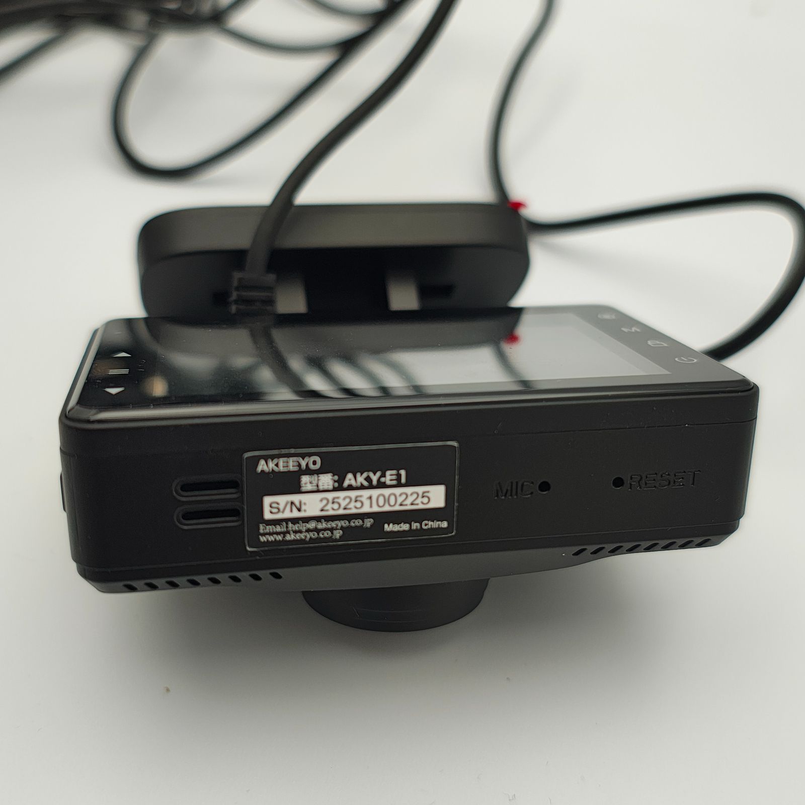 AKEEYO ドライブレコーダー 前後2カメラ AKY-D1 高画質 ドラレコ 広