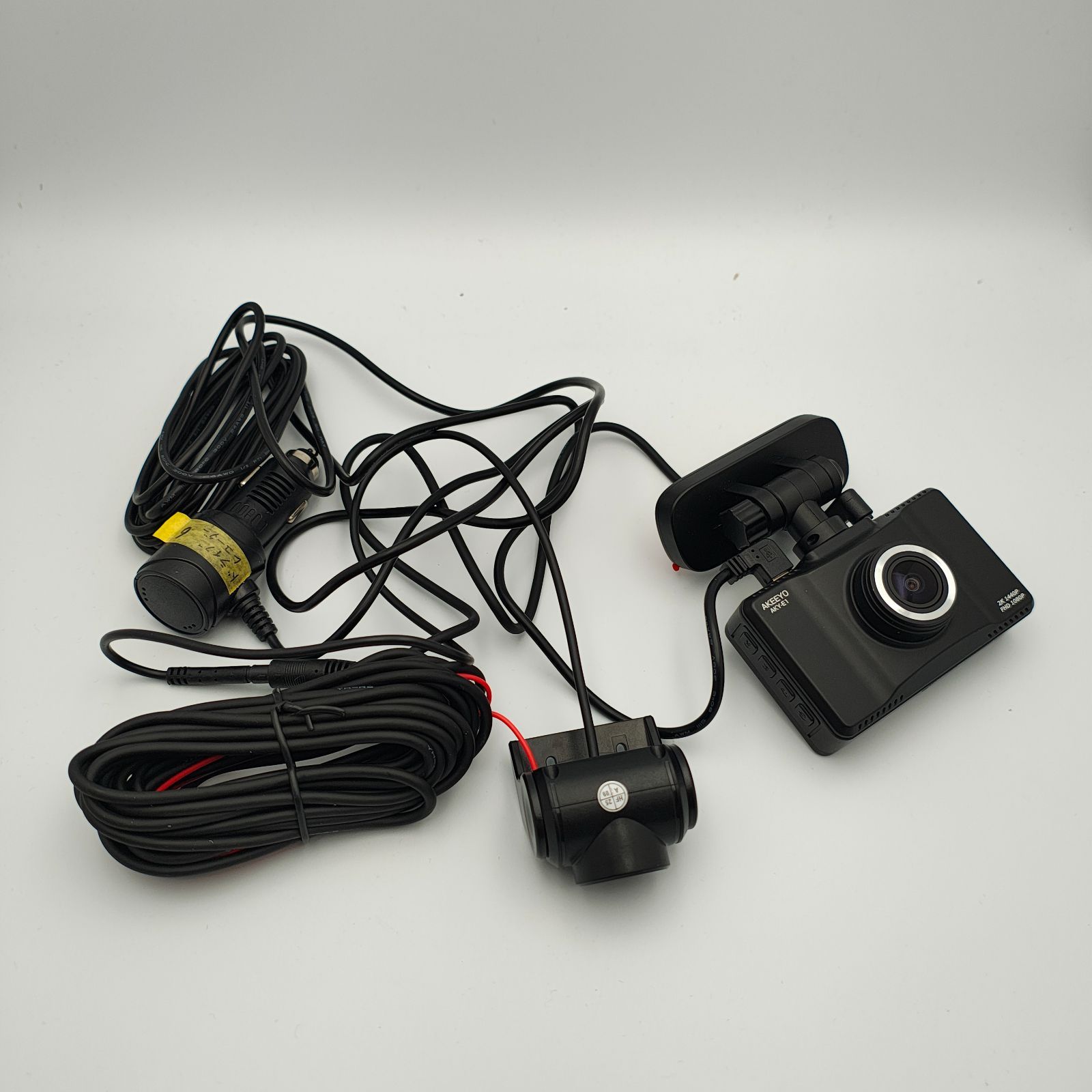 中古　AKEEYO ドライブレコーダー AYK-998GX 前後カメラ AKEEYO ドライブレコーダー 前後2カメラ AKY-D1 高画質 ドラレコ 広