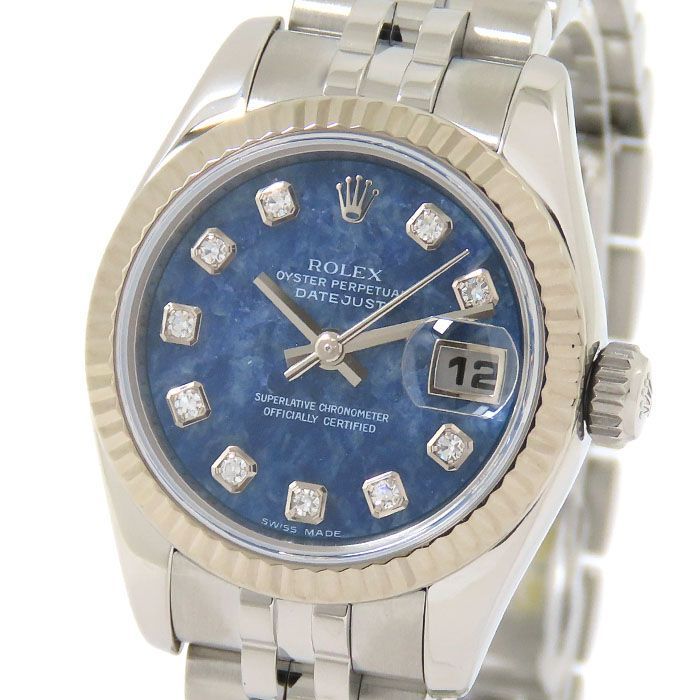 ROLEX ロレックス デイトジャスト 179174G Z番 ソーダライト文字盤