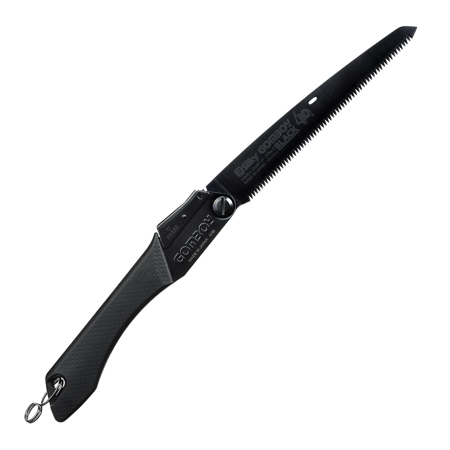 ユーエム工業(Silky) ゴムボーイ ブラック 万能目 刃渡り210mm 目数10枚目/30mm 剪定・木材切断 900-20送料無料 1b456300