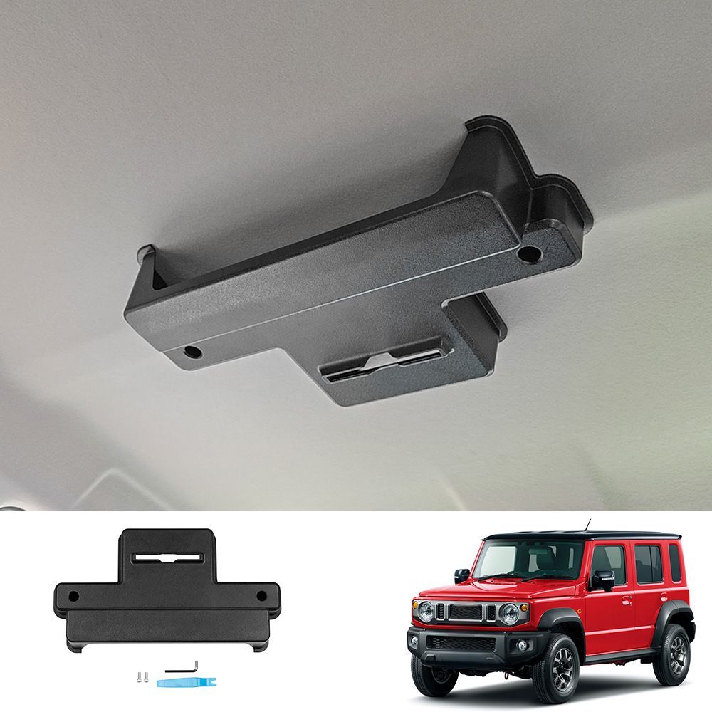 【送料無料】スズキ ジムニー ノマデ (Suzuki Jimny Nomade) 2025 天井ティッシュケース 収納ボックス 傘ホルダー 車内整理 おしゃれ 便利 インテリア カスタム