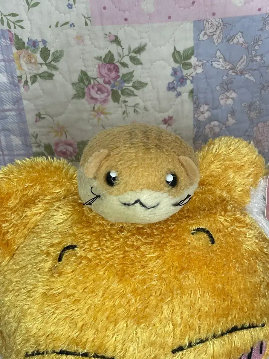ヴィンテージ クラシック ハムスター ぬいぐるみ とっとこハム太郎 ハムクラ ハムスタークラブ 長毛ハムスター