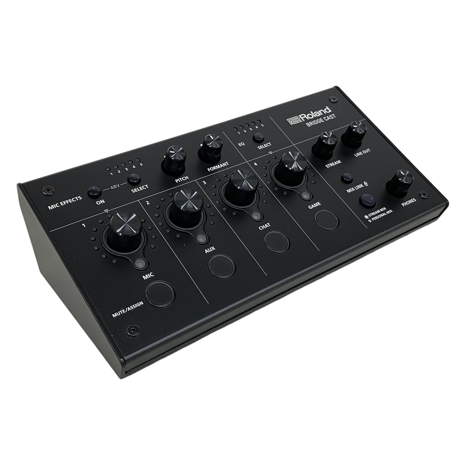 Roland BRIDGE CAST Dual Bus Gaming Mixer ゲーミングDACアンプ オーディオインターフェース ゲーミングミキサー 中古 K11247808