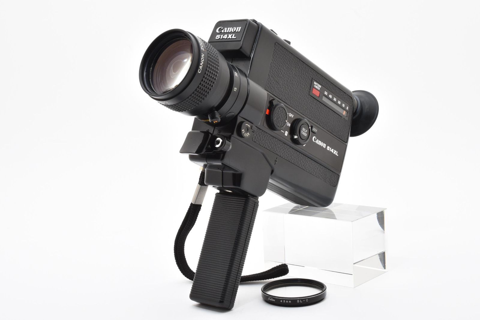 【動作品】 Canon 8mmフィルムカメラ 514XL 美品】 Canon 8mmフィルムカメラ 514XL