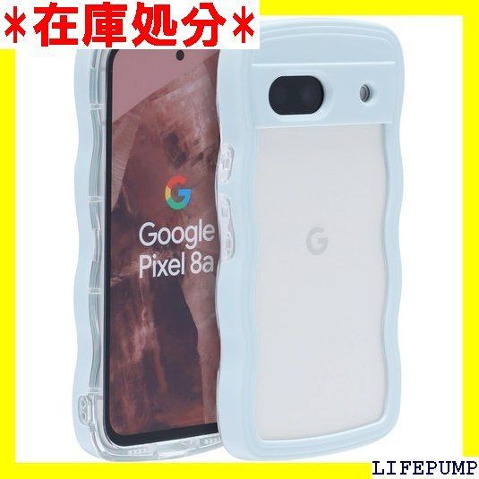 ⭐︎携帯ケース⭐︎メル Google Pixel 8a ウェーブケース スカイブルー MN MONO ZACK - メルカリ