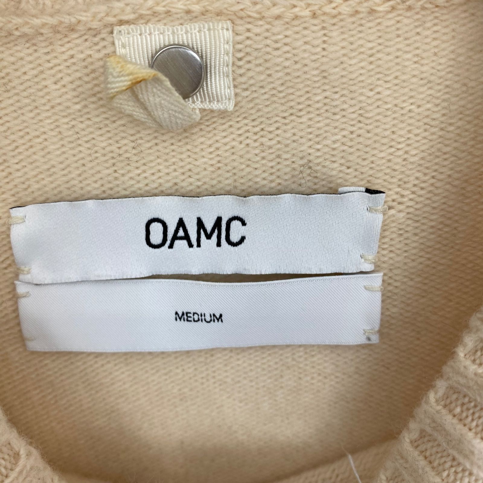 OAMC 長袖クルーネックニット メンズ M 白系【中古】 - メルカリ