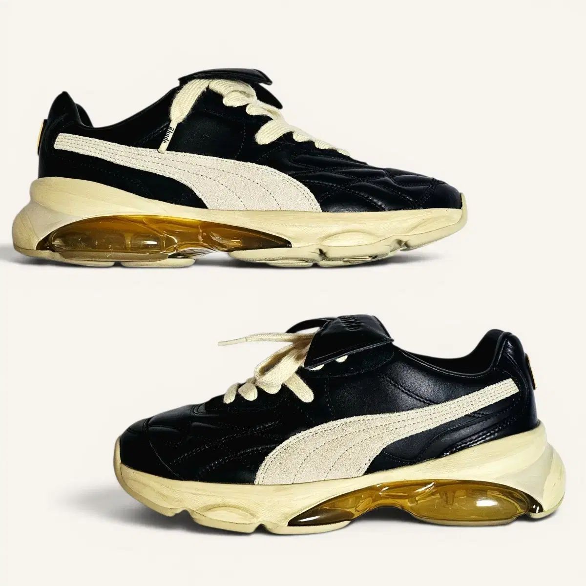 265 PUMA x RUDE CELL キング ブラック オートミール
