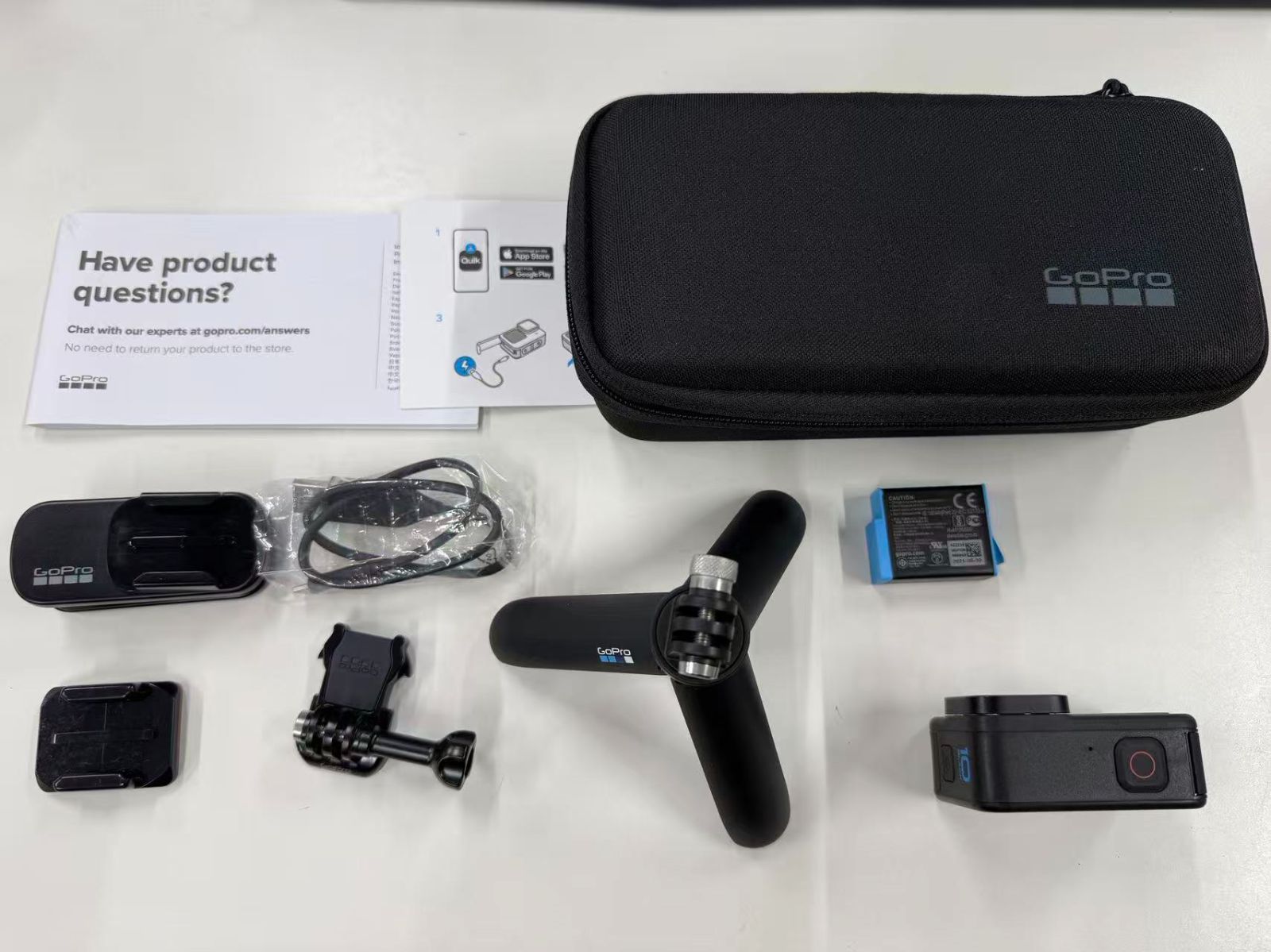 美品 Gopro HERO10 Black CHDRB-101-FW ケース付き　管理番号A052102