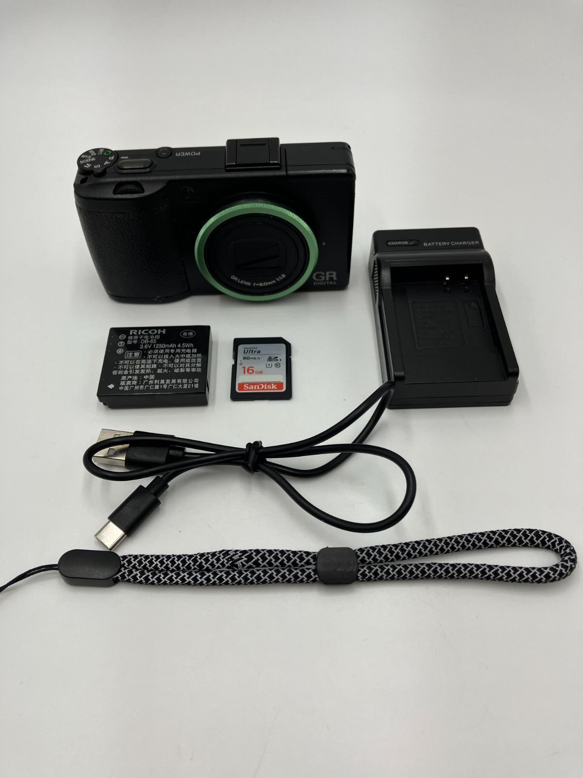 【動作確認済】RICOH GR DIGITAL III コンパクトデジタルカメラ