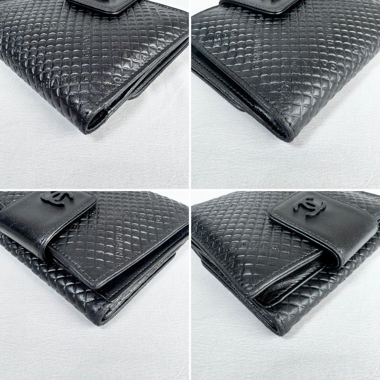 美品】CHANEL シャネル マイクロチョコバー Wホック コンパクト 二