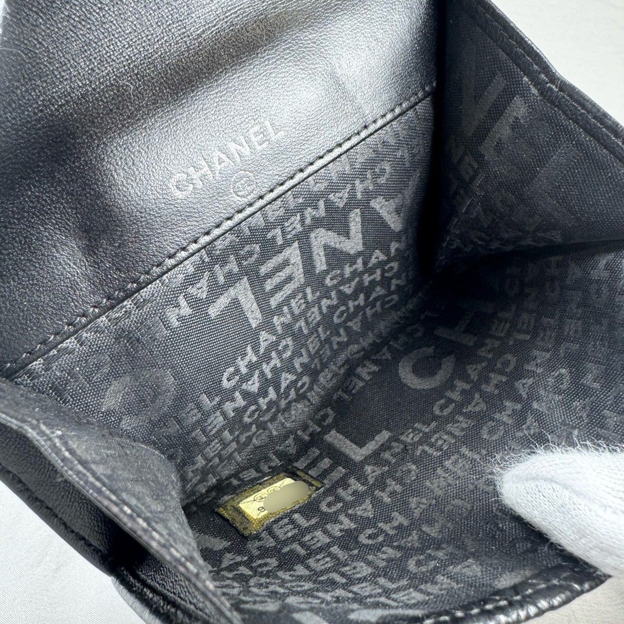 美品】CHANEL シャネル マイクロチョコバー Wホック コンパクト 二