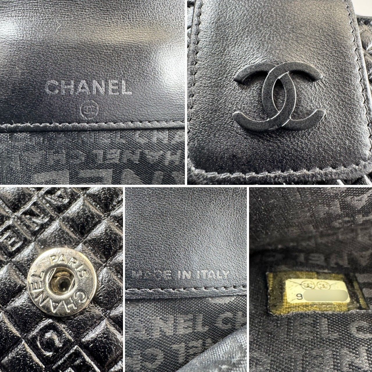 美品】CHANEL シャネル マイクロチョコバー Wホック コンパクト 二