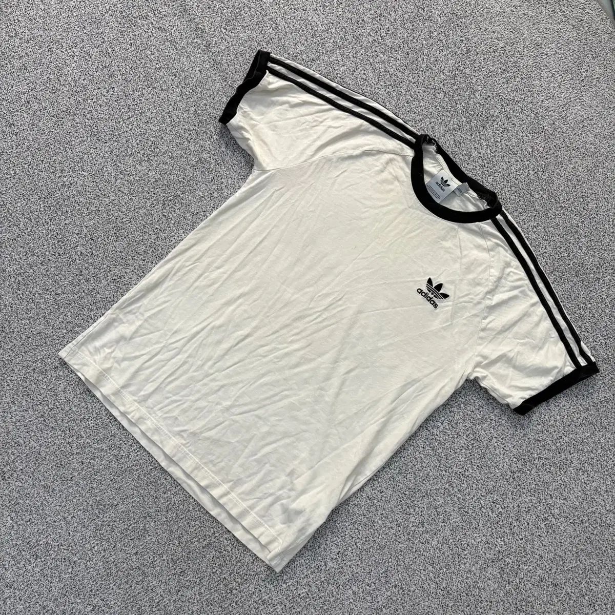 2XL アディダス トレフォイル 3本線 半袖 Tシャツ 0520J