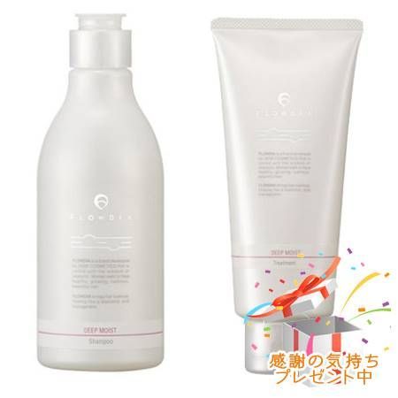 FLOWDIA フローディア シャンプー ディープモイストa＆トリートメント ディープモイストb 250mL/200g プレゼント付
