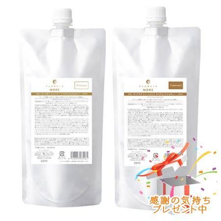 FLOWDIA MORE フローディアモア シャンプー＆トリートメントセット リペアコンクメルティー 詰替用 450ml/450g プレゼント付