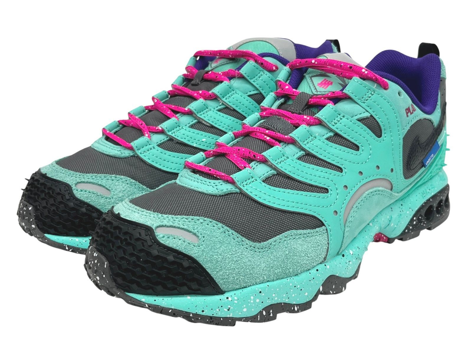 NIKE (ナイキ) ×UNDEFEATED アンディフィーテッド AIR TERRA HUMARA エア テラ フマラ スニーカー FN7546-301 28cm US10 ライトメンタ×アイアングレー メンズ/028