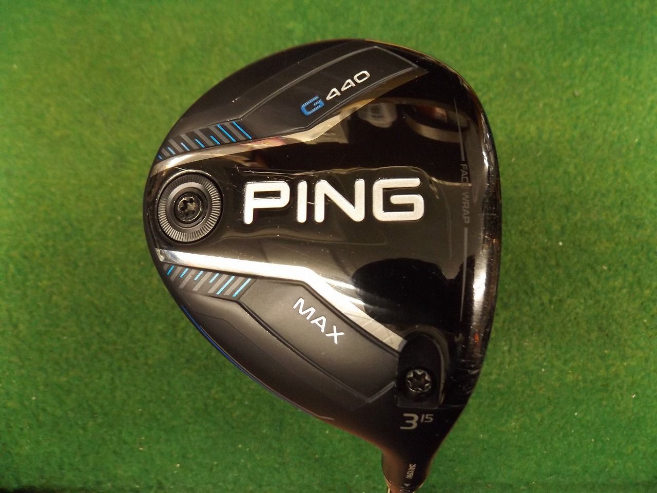 2879 G440 MAX 3W 15° TOUR 2.0 BLACK 65 S カバー有 PING ピン