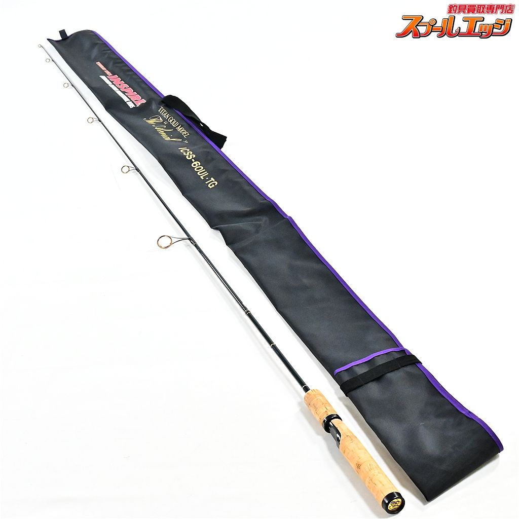 ★☆【エバーグリーン】 インスパイア ICSS-60UL・TG エアリアル チタンゴールドモデル EVERGREEN INSPIRE ブラックバス K_213★☆v47883