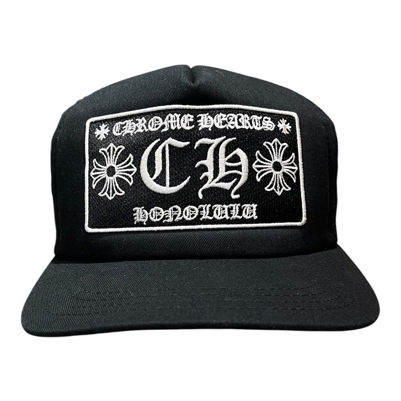 Chrome Hearts CH Trucker Cap Honolulu Exclusive Black クロムハーツ CH トラッカー キャップ ホノルル限定 ブラック