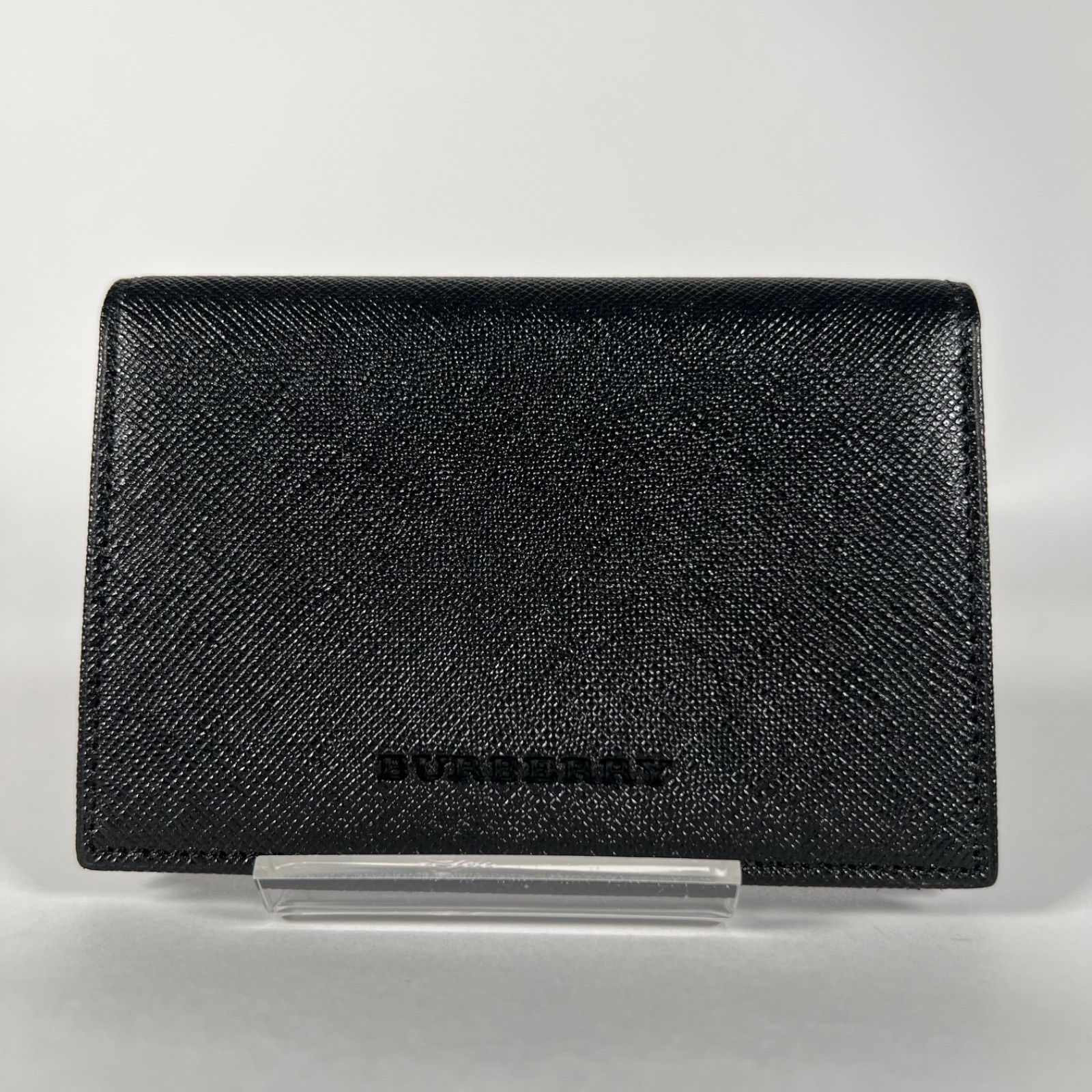 未使用✨　Burberry バーバリー　名刺入れ　パスケース　サフィアーノ K-23 未使用・保管品 BURBERRY バーバリー 名刺入れ カードケース パス