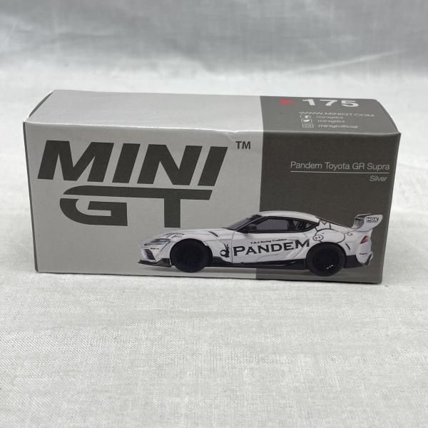 【中古】1/64 ﾄｩﾙｰｽｹｰﾙﾐﾆﾁｭｱｽﾞ Pandem Toyota GR ｽｰﾌﾟﾗ V1.0 ｼﾙﾊﾞｰ (右ﾊﾝﾄﾞﾙ)[91]