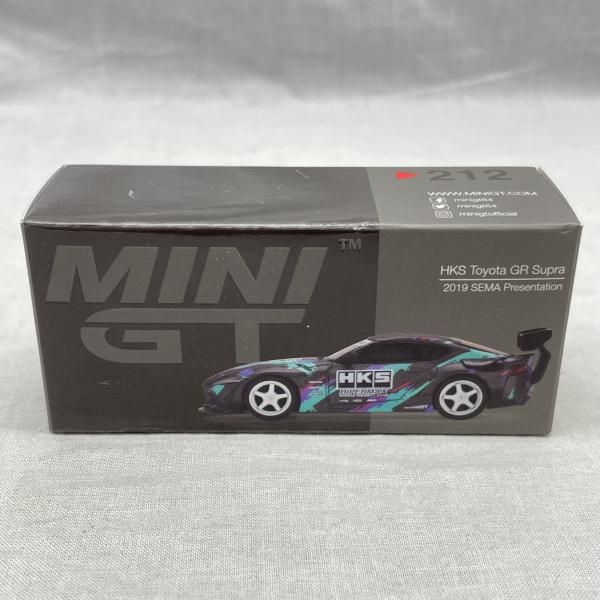 【中古】1/64 ﾄｩﾙｰｽｹｰﾙﾐﾆﾁｭｱｽﾞ HKS GR ｽｰﾌﾟﾗ SEMA 2019 ﾌﾟﾚｾﾞﾝﾃｰｼｮﾝ (左ﾊﾝﾄﾞﾙ)[91]