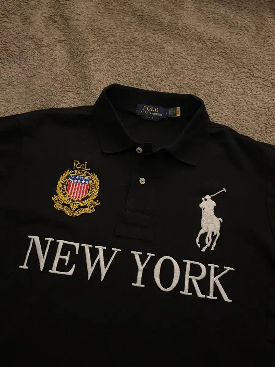 ポロラルフローレン チーフキー NEW YORK 新品